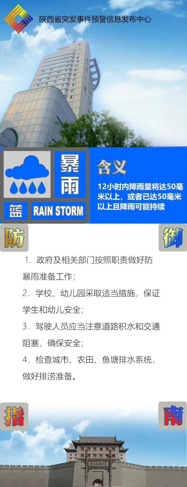 陕西暴雨预警升级，科技守护家园，智能预警引领未来新篇章
